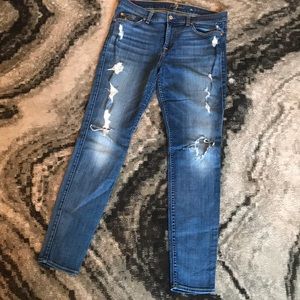 7 for all mankind distressed jean